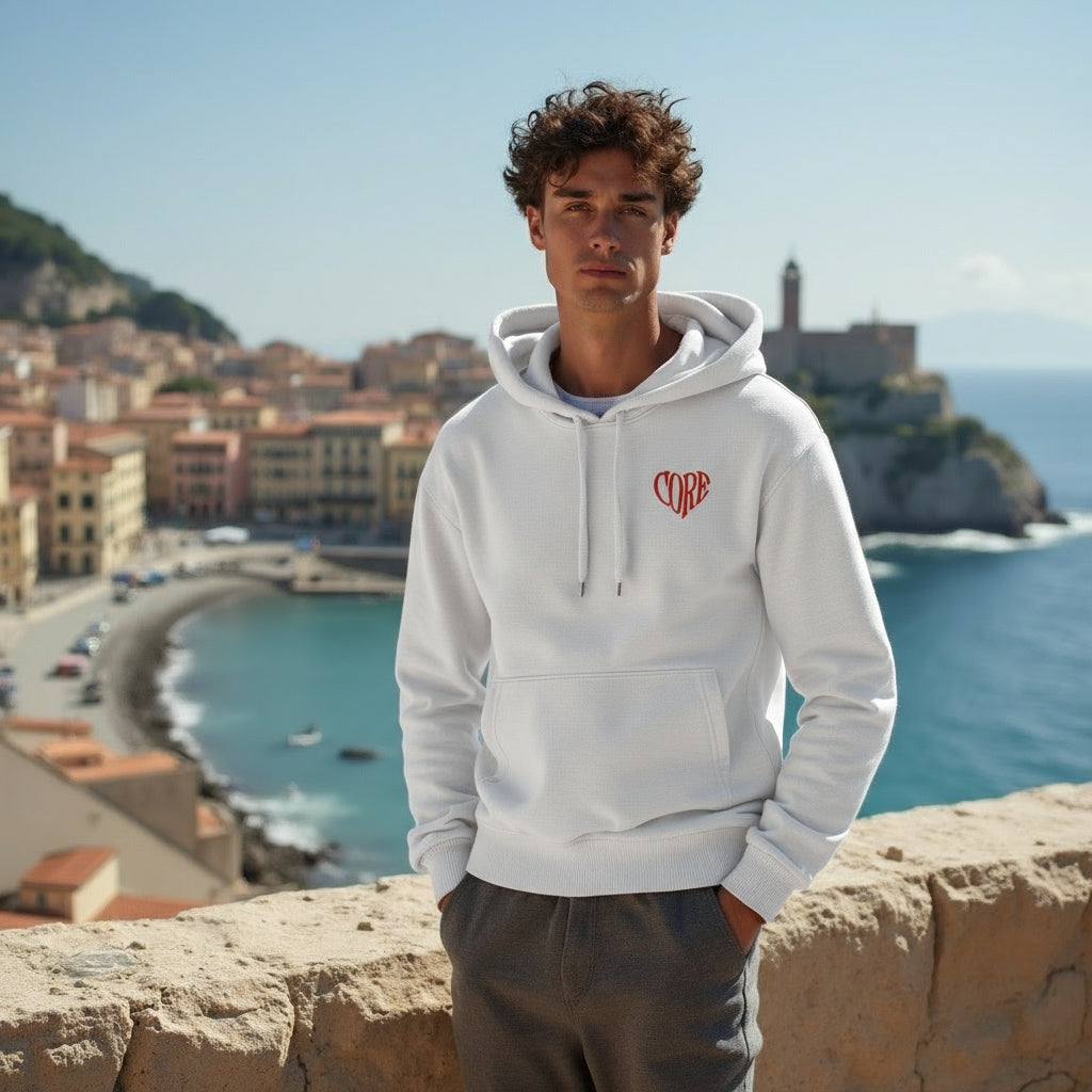 HOODIE CORE RICAMATO