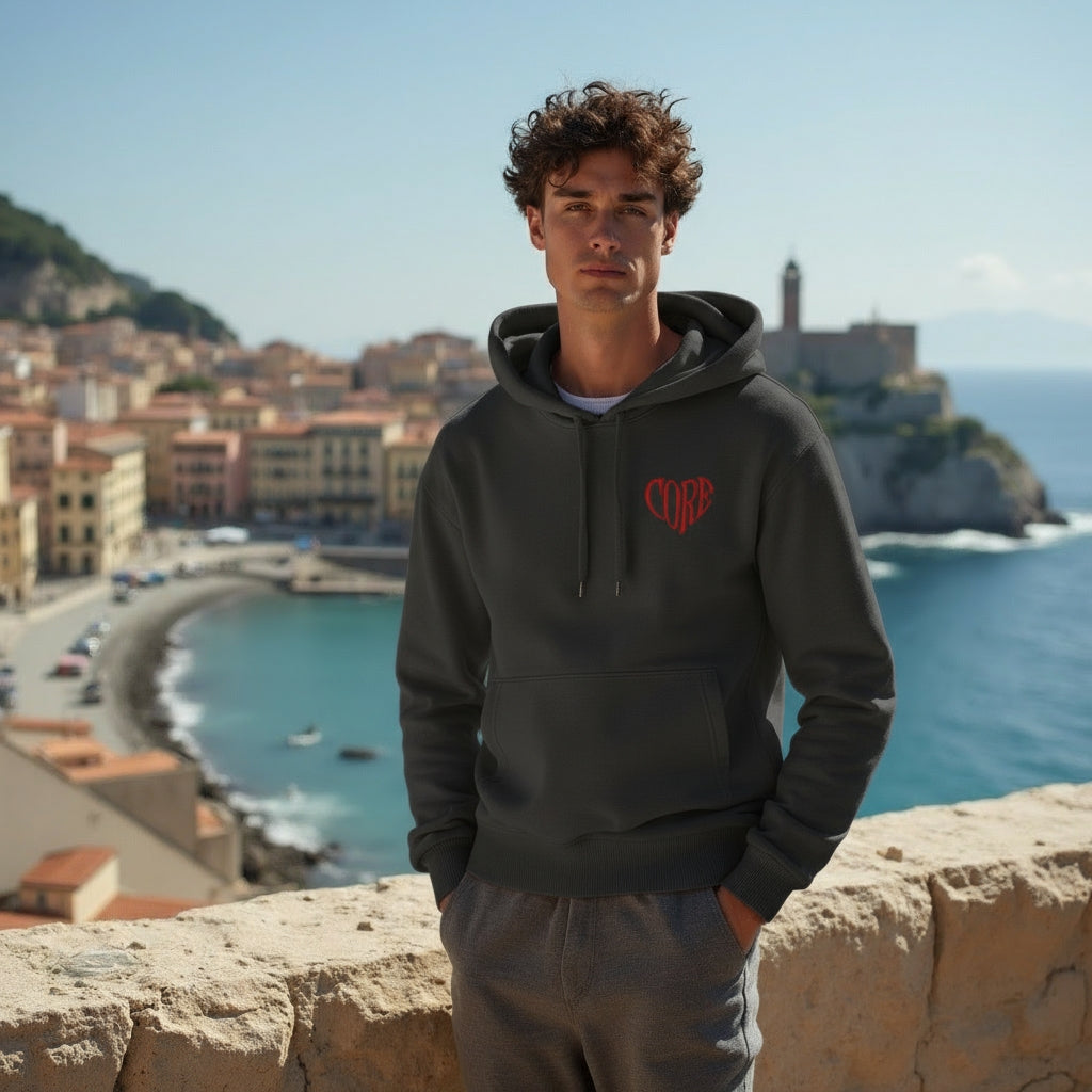 HOODIE CORE RICAMATO