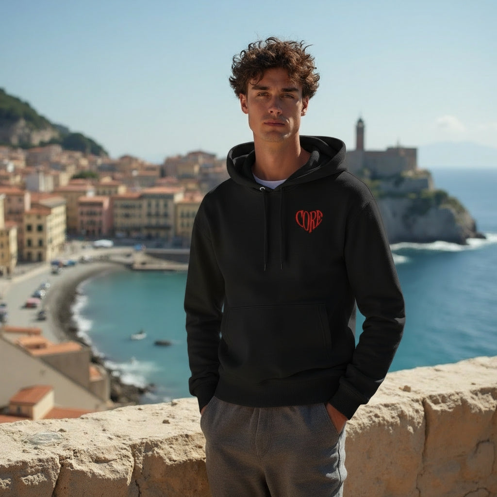 HOODIE CORE RICAMATO